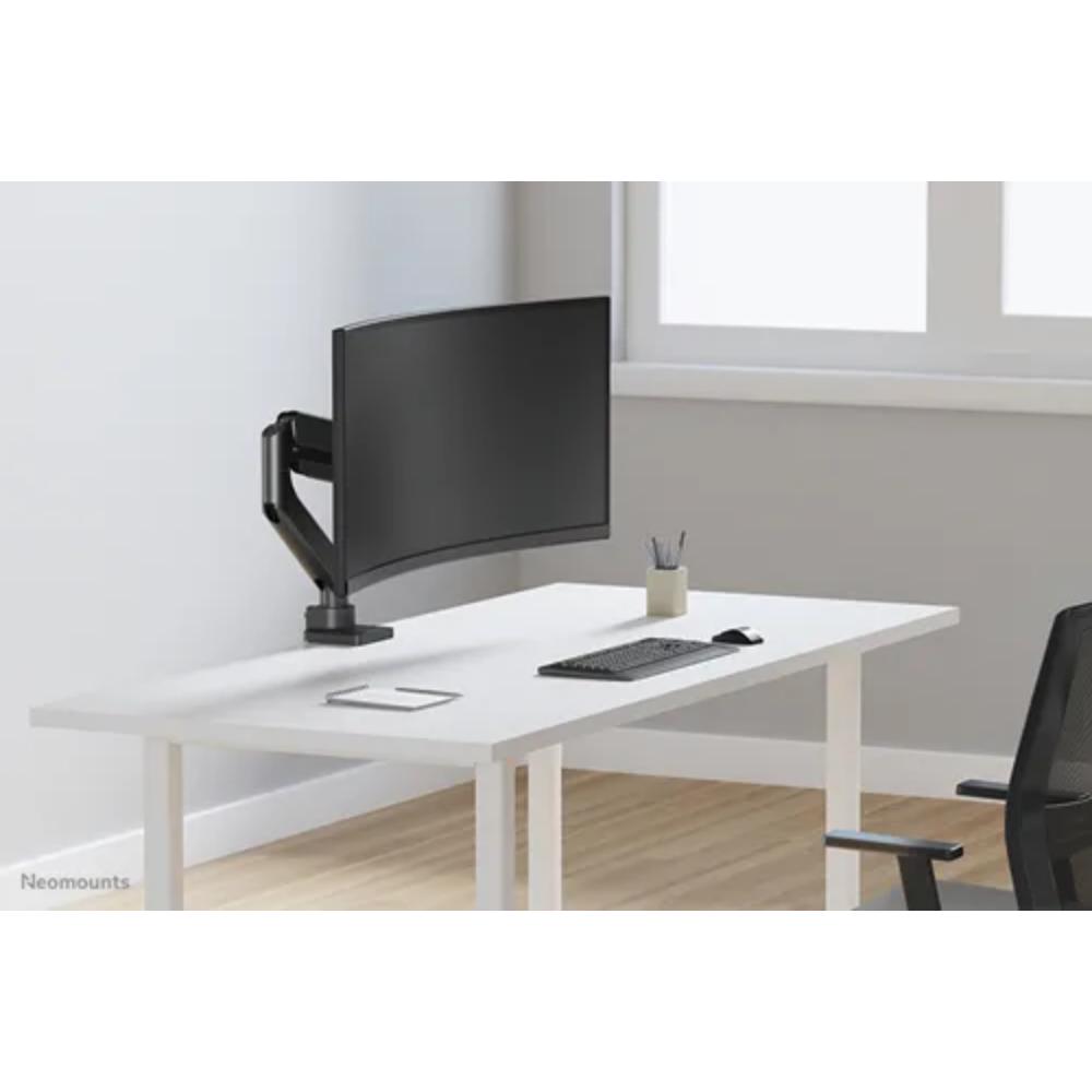 Neomounts Arm Desk Mount for Curved Ultra Wide Screens 17''-49'' (NEODS70PLUS-450BL1)