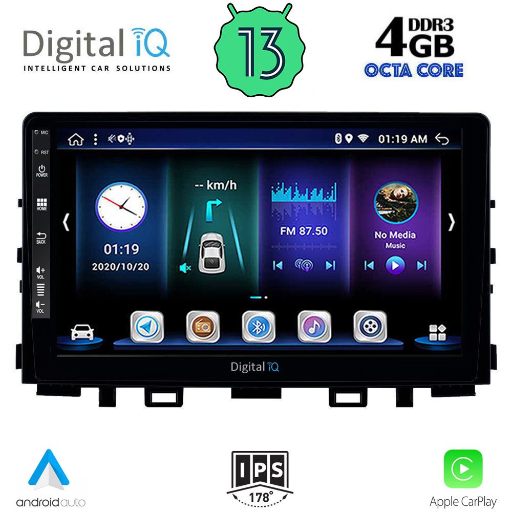 DIGITAL IQ BXD 6316_CPA (9inc) MULTIMEDIA TABLET OEM KIA RIO mod. 2018>