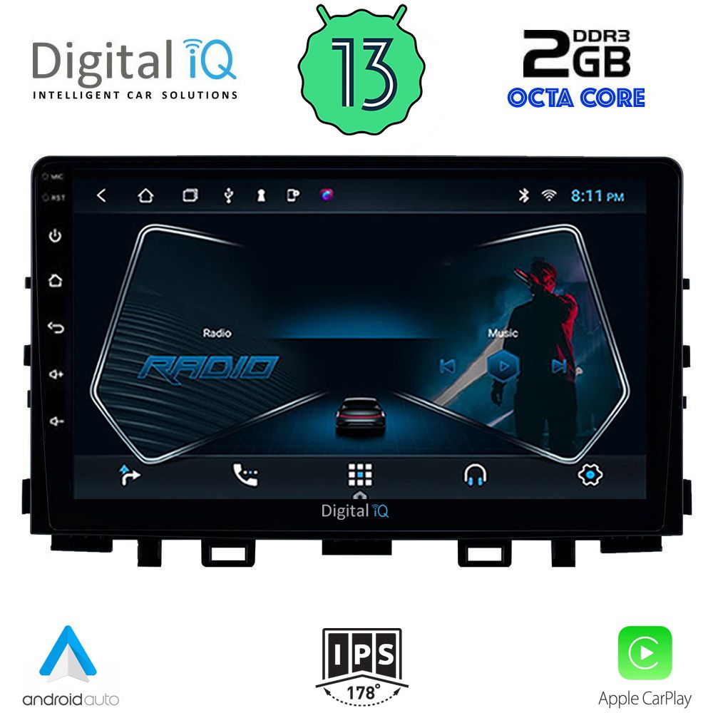 DIGITAL IQ RTC 5316_CPA (9inc) MULTIMEDIA TABLET OEM KIA RIO mod. 2018&gt;