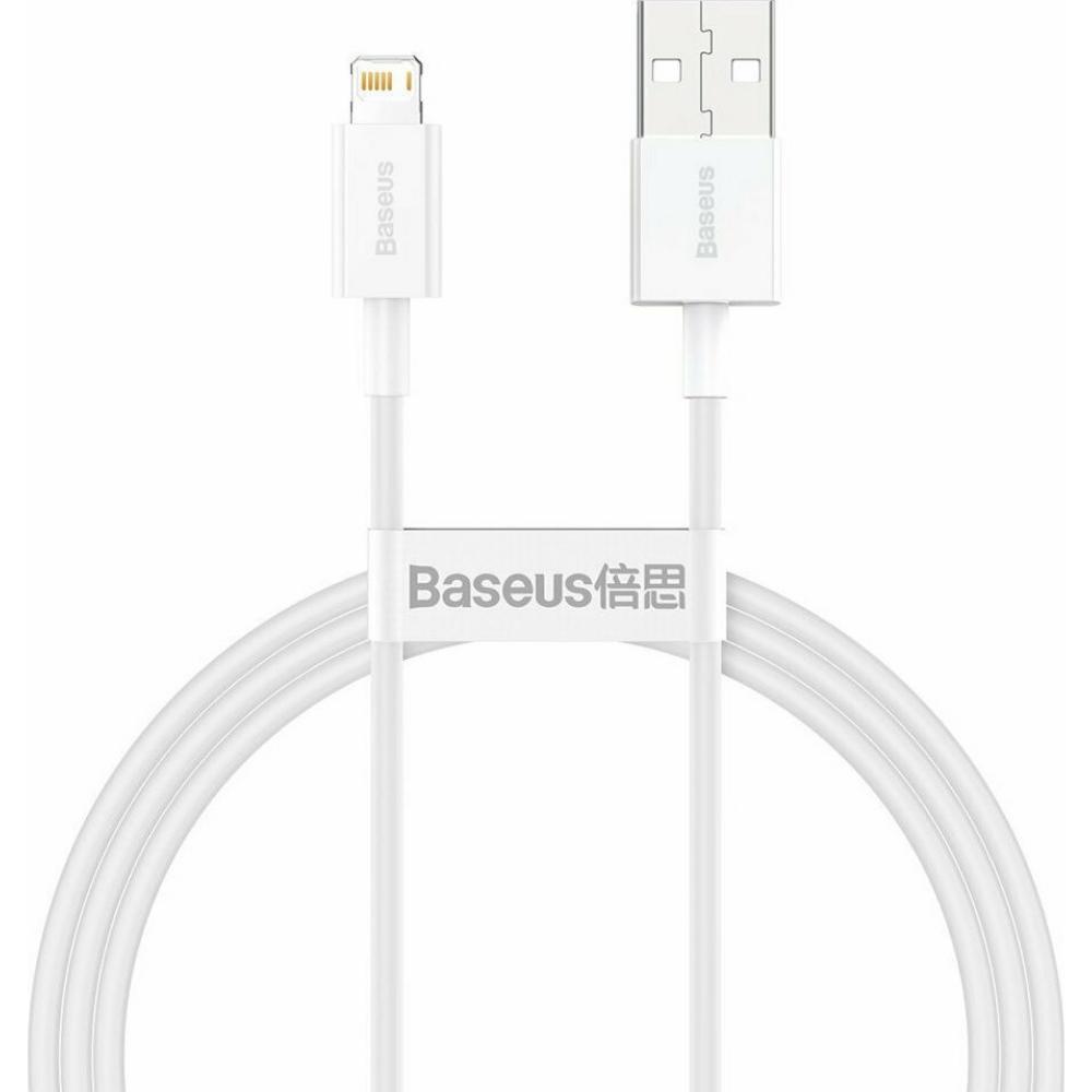 Baseus Superior Series Regular USB 2.0 to micro USB Cable Λευκό 2m (CAMYS-A02) (BASCAMYS-A02)
