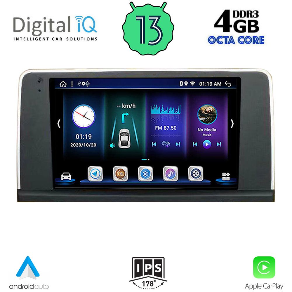 DIGITAL IQ BXD 6050_CPA CLIMA (9inc) (NBT) MULTIMEDIA TABLET OEM BMW S.3-4 (F30-32) mod. 2012-2018