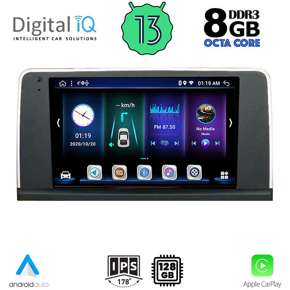 DIGITAL IQ BXD 8050_CPA CLIMA (9inc) (NBT) MULTIMEDIA TABLET OEM BMW S.3-4 (F30-32) mod. 2012-2018