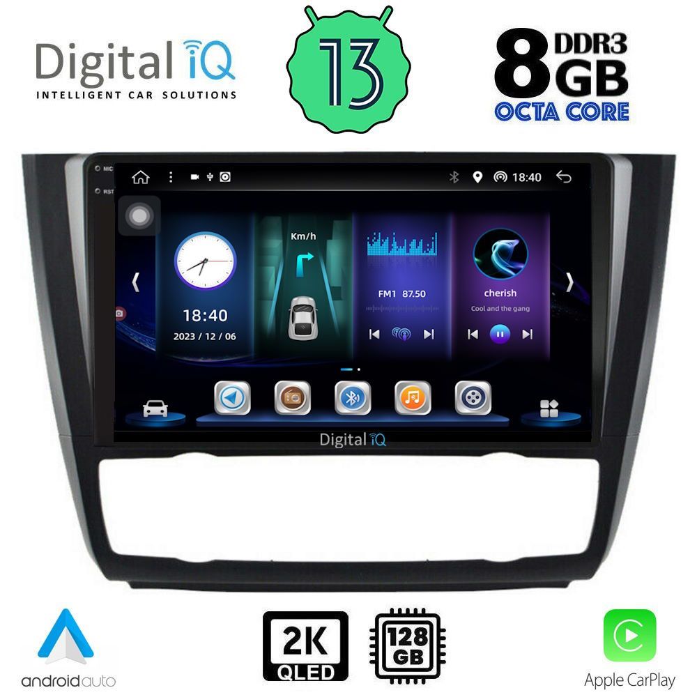 DIGITAL IQ BXD 11040_CPA CLIMA (9inc) MULTIMEDIA TABLET OEM BMW S.1 E81-82-87-88 mod. 2004-2013