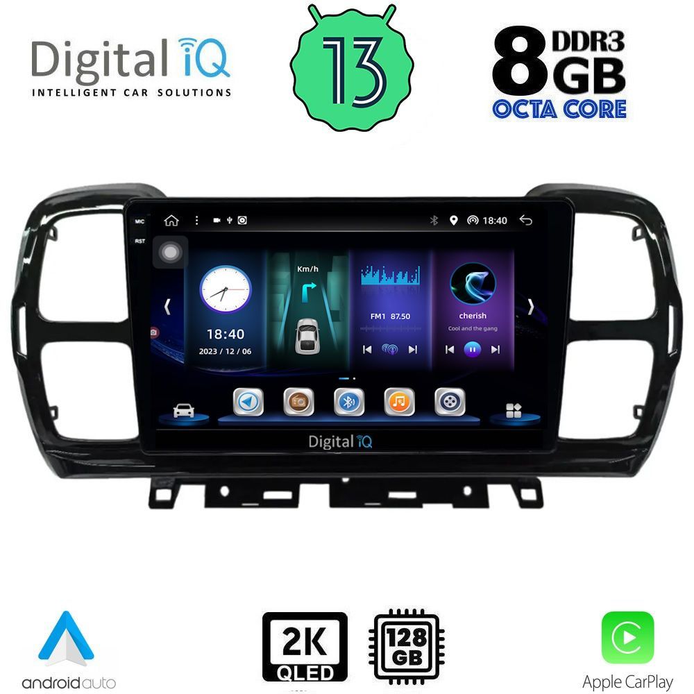 DIGITAL IQ BXD 11088_CPA (9inc) MULTIMEDIA TABLET OEM CITROEN C5 AIRCROSS mod. 2017-2021