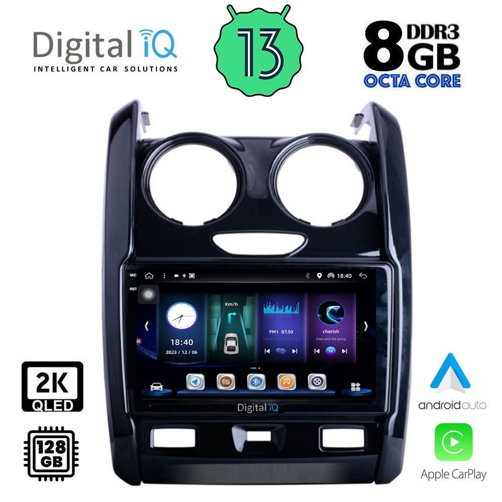 DIGITAL IQ BXD 11103_CPA (9inc) MULTIMEDIA TABLET OEM DACIA DUSTER mod. 2012-2019