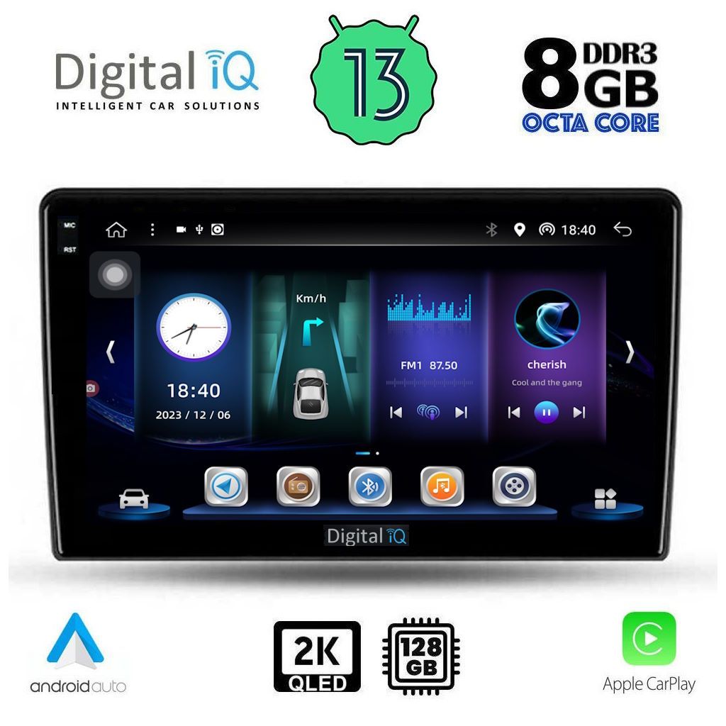 DIGITAL IQ BXD 11105_CPA (9inc) MULTIMEDIA TABLET OEM DACIA DUSTER mod. 2012-2019