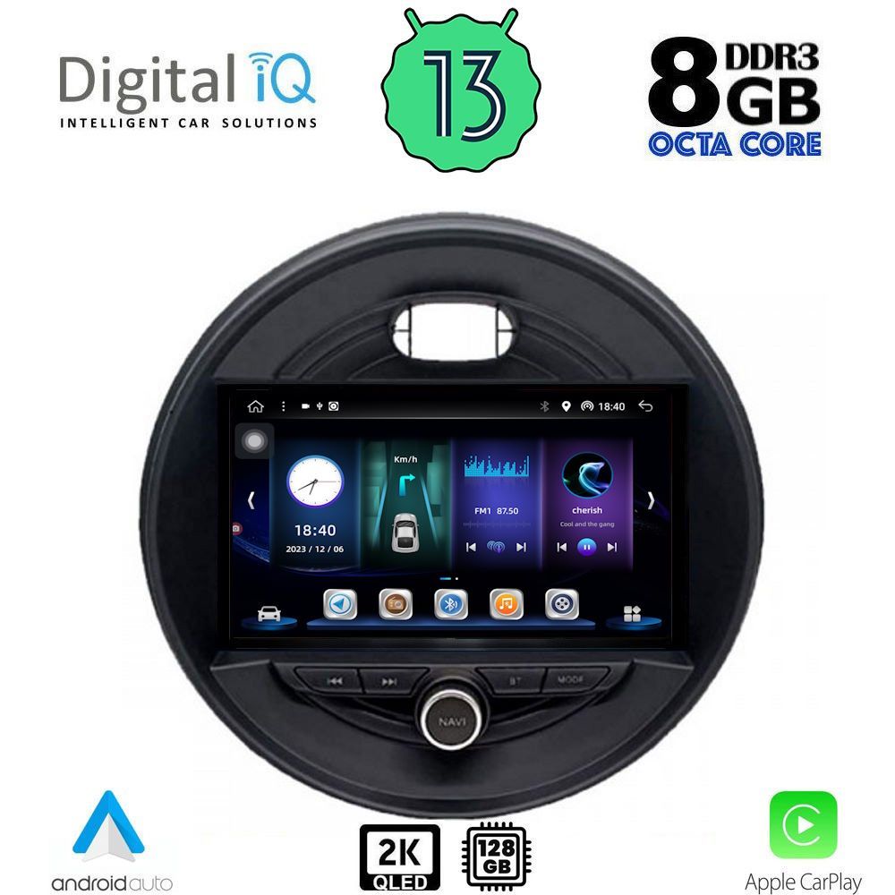 DIGITAL IQ BXD 11066_CPA (9inc) MULTIMEDIA TABLET OEM MINI COOPER (F55-56-F57) mod. 2015&gt; CLUBMAN (F54) mod. 2015&gt; ROADSTER (F59) mod. 2014&gt; COUNTRYMAN (F60) mod. 2016&gt;