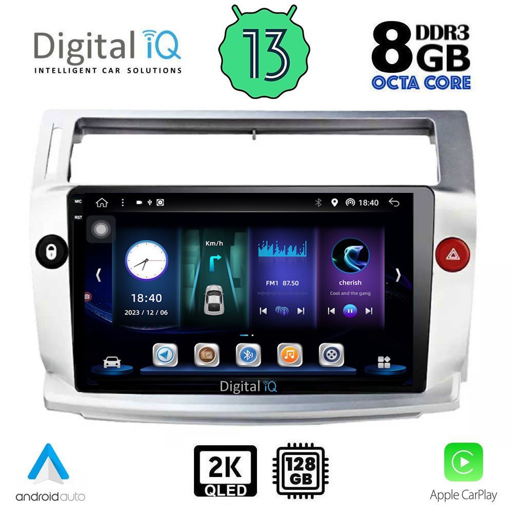 DIGITAL IQ BXD 11084_CPA (9inc) MULTIMEDIA TABLET OEM CITROEN C4 mod. 2004-2011