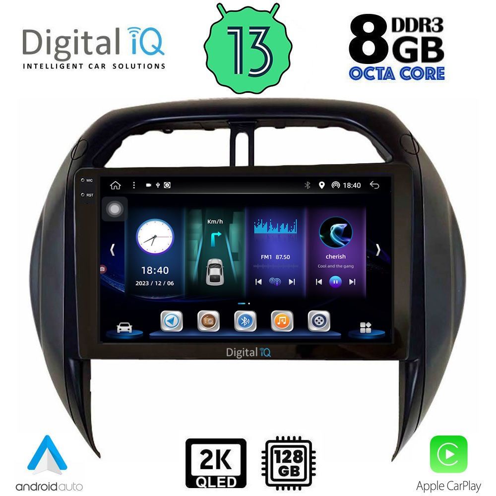 DIGITAL IQ BXD 11730_CPA CLIMA (9inc) MULTIMEDIA TABLET OEM TOYOTA RAV 4 mod. 2000-2006