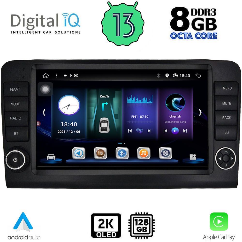 DIGITAL IQ BXD 11416_CPA (9inc) MULTIMEDIA TABLET OEM MERCEDES ML (W164) – GL (X164) mod. 2005-2011