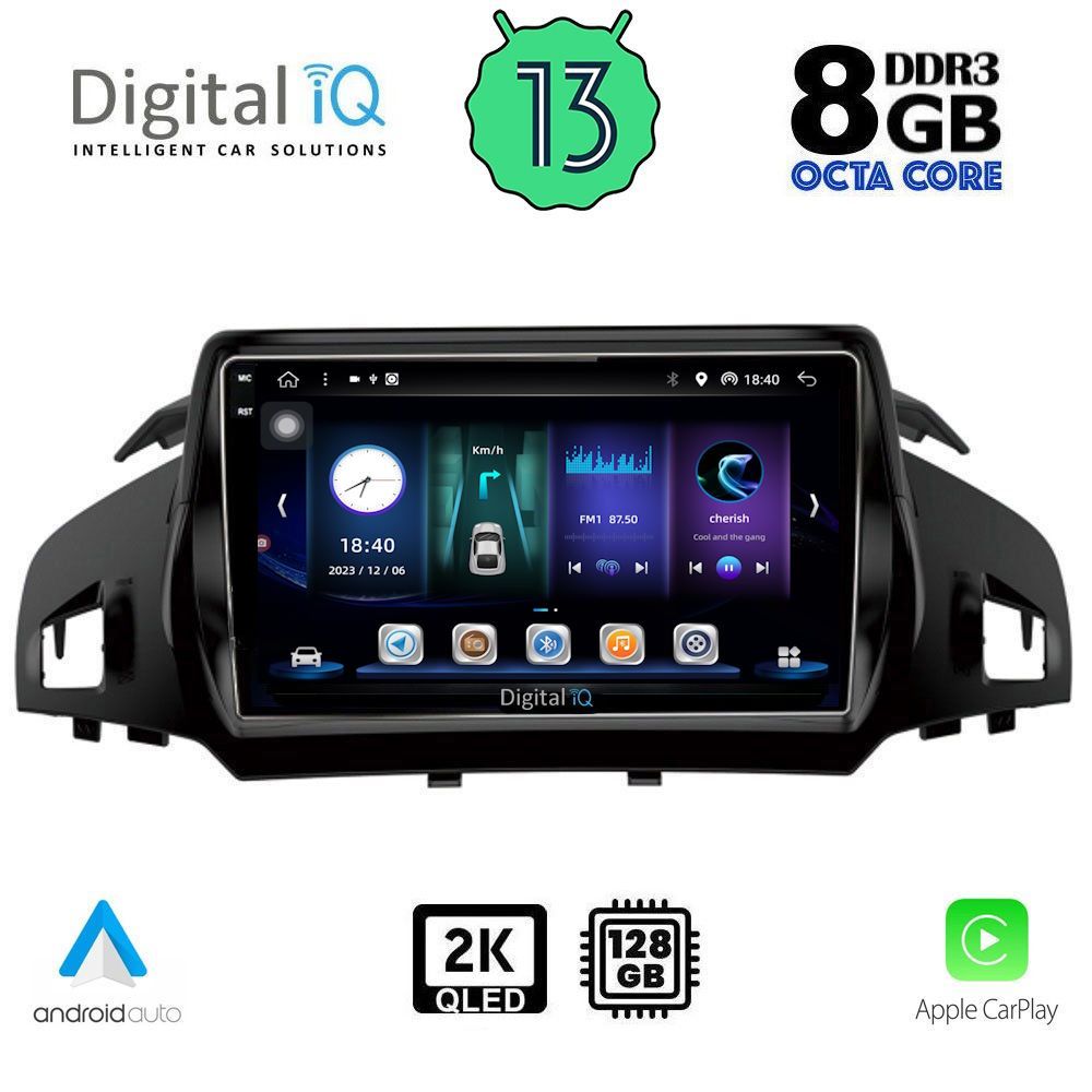 DIGITAL IQ BXD 11160_CPA (9inc) MULTIMEDIA TABLET OEM FORD KUGA mod. 2013&gt; – CMAX mod. 2011&gt;