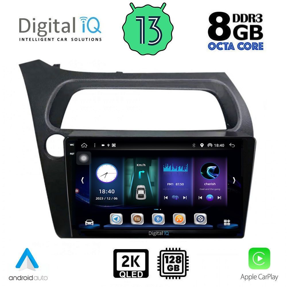 DIGITAL IQ BXD 11189_CPA (9inc) MULTIMEDIA TABLET OEM HONDA CIVIC 3D-5D mod. 2006-2012