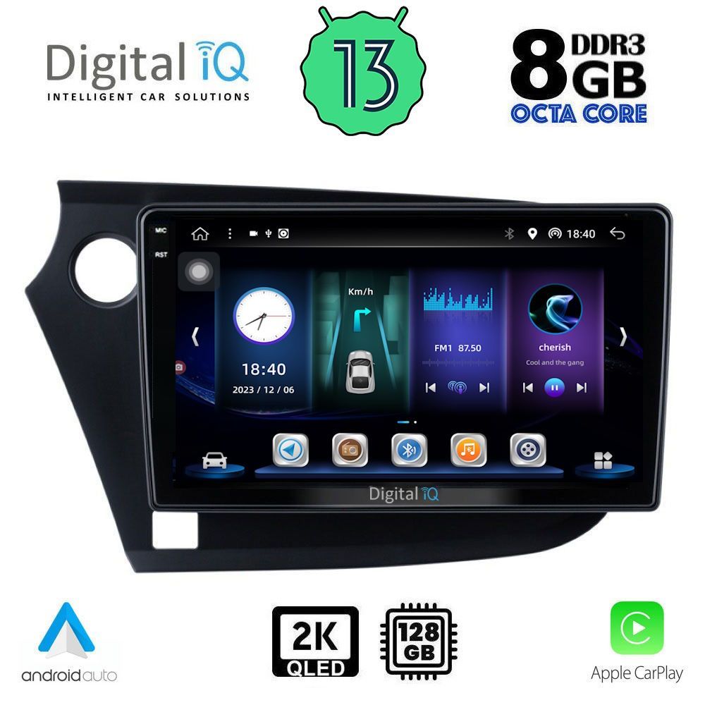 DIGITAL IQ BXD 11205_CPA (9inc) MULTIMEDIA TABLET OEM HONDA INSIGHT mod. 2009-2014