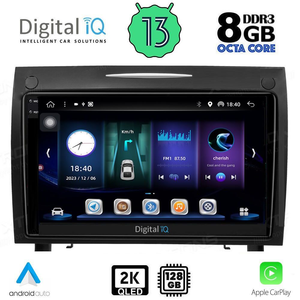 DIGITAL IQ BXD 11419_CPA (9inc) MULTIMEDIA TABLET OEM MERCEDES SLK R171 mod. 2004-2010