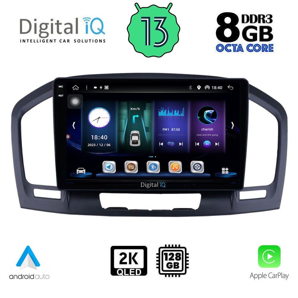 DIGITAL IQ BXD 11491_CPA (9inc) MULTIMEDIA TABLET OEM OPEL INSIGNIA  mod.2008-2013