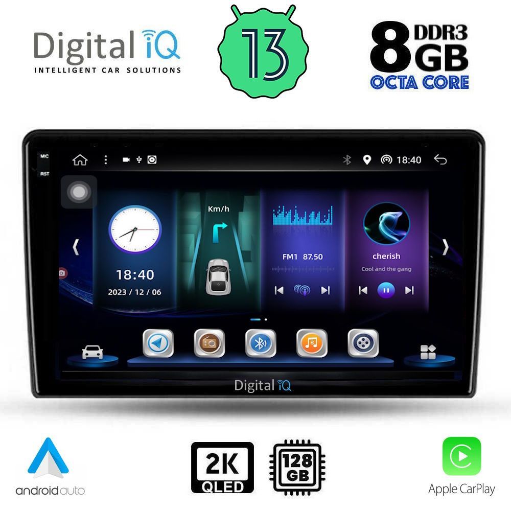 DIGITAL IQ BXD 11656_CPA (9inc) MULTIMEDIA TABLET OEM SSANGYANG REXTON mod. 2002-2006