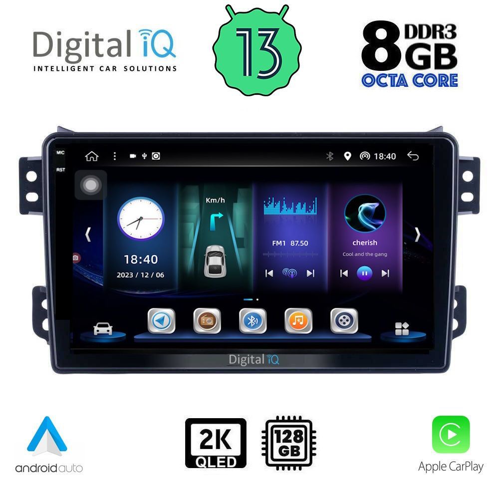 DIGITAL IQ BXD 11682_CPA (9inc) MULTIMEDIA TABLET OEM OPEL AGILA - SUZUKI SPLASH mod. 2008&gt;