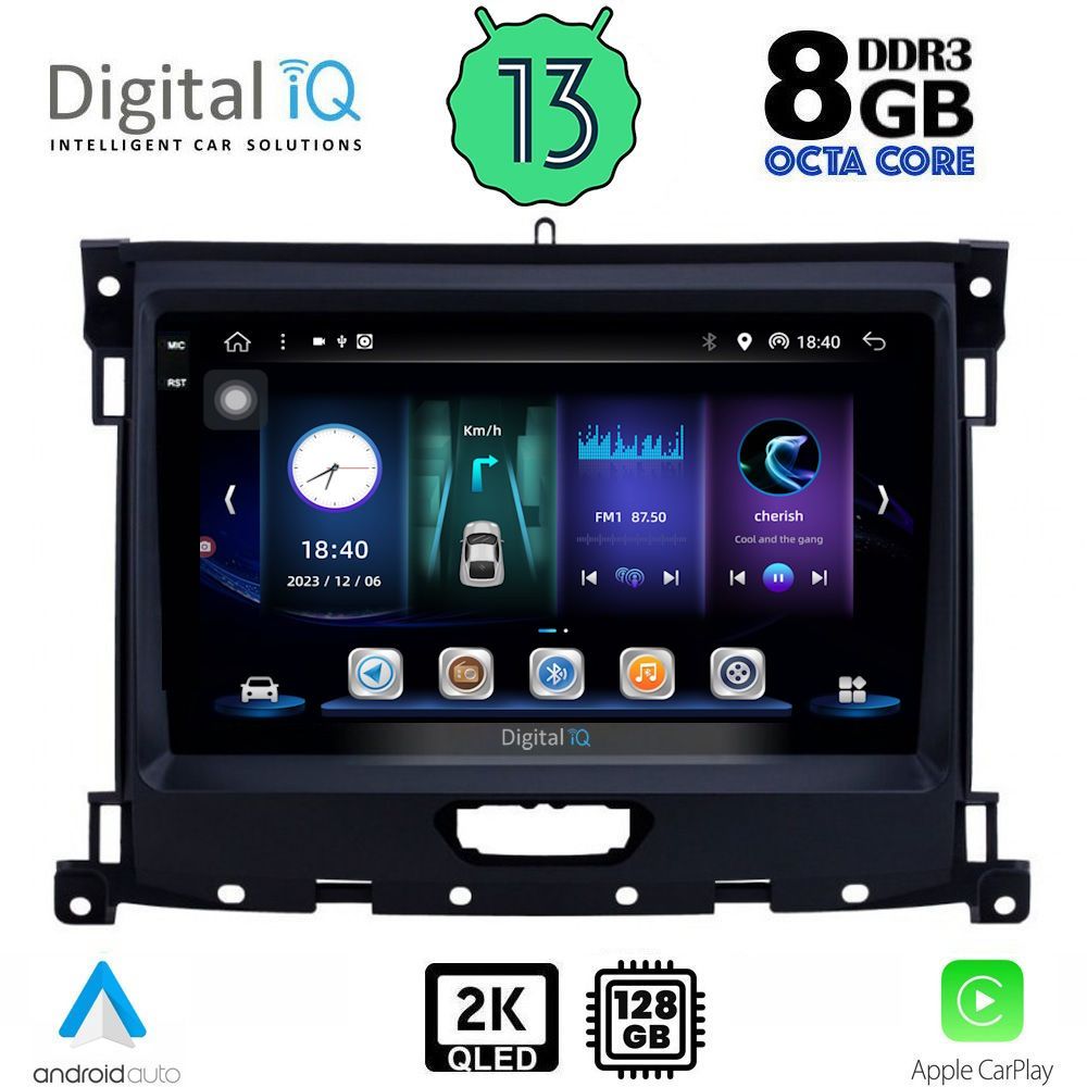 DIGITAL IQ BXD 11173_CPA (9inc) MULTIMEDIA TABLET OEM FORD RANGER mod. 2018&gt;