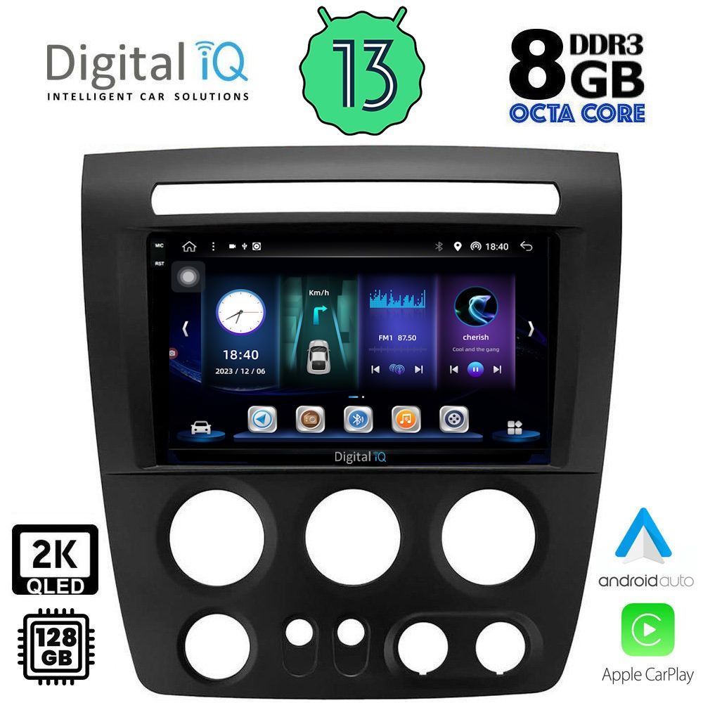 DIGITAL IQ BXD 11218_CPA (9inc) MULTIMEDIA TABLET OEM HUMMER H3 mod. 2005-2009