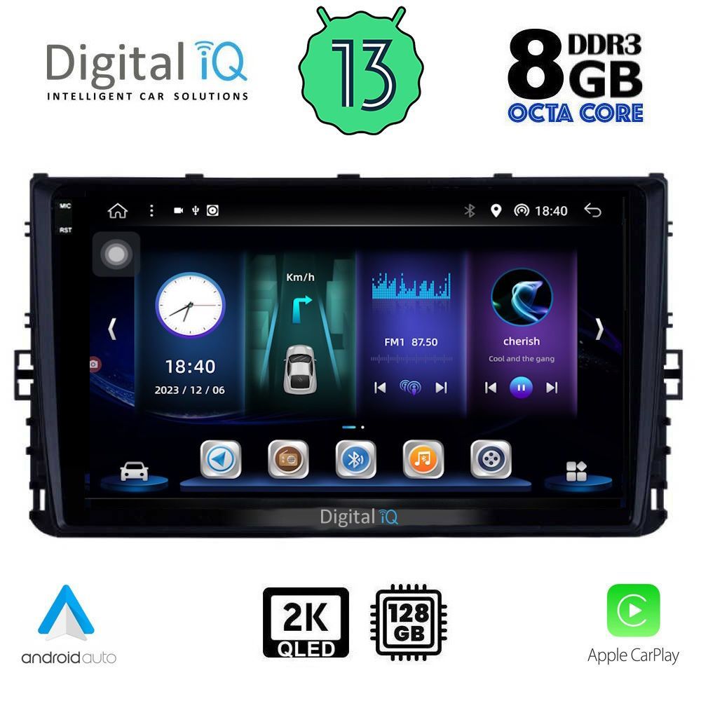 DIGITAL IQ BXD 11758_CPA (9inc) MULTIMEDIA TABLET OEM VW POLO – TROC – TCROSS mod. 2017&gt;