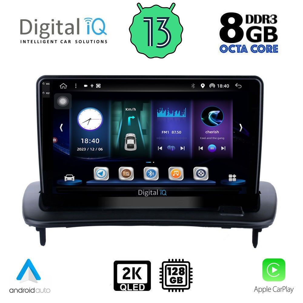 DIGITAL IQ BXD 11783_CPA (9inc) MULTIMEDIA TABLET OEM VOLVO C30 - S40 mod. 2004-2013