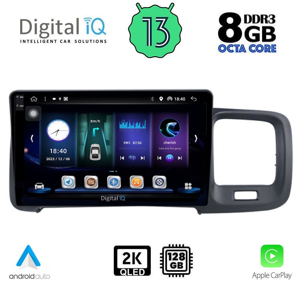 DIGITAL IQ BXD 11785_CPA (9inc) MULTIMEDIA TABLET OEM VOLVO S60 mod. 2010-2018