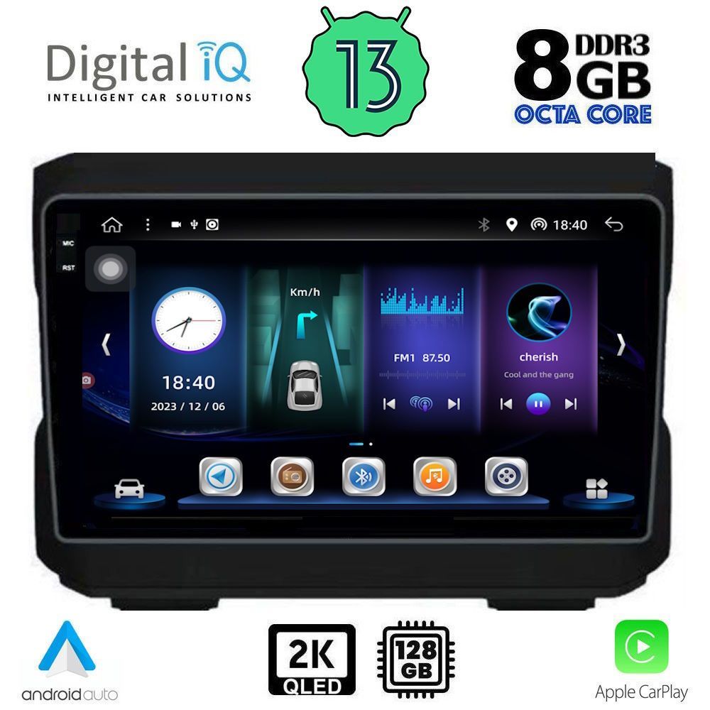 DIGITAL IQ BXD 11272_CPA (10inc) MULTIMEDIA TABLET OEM JEEP mod. 2007-2014 - DODGE mod. 2007&gt;