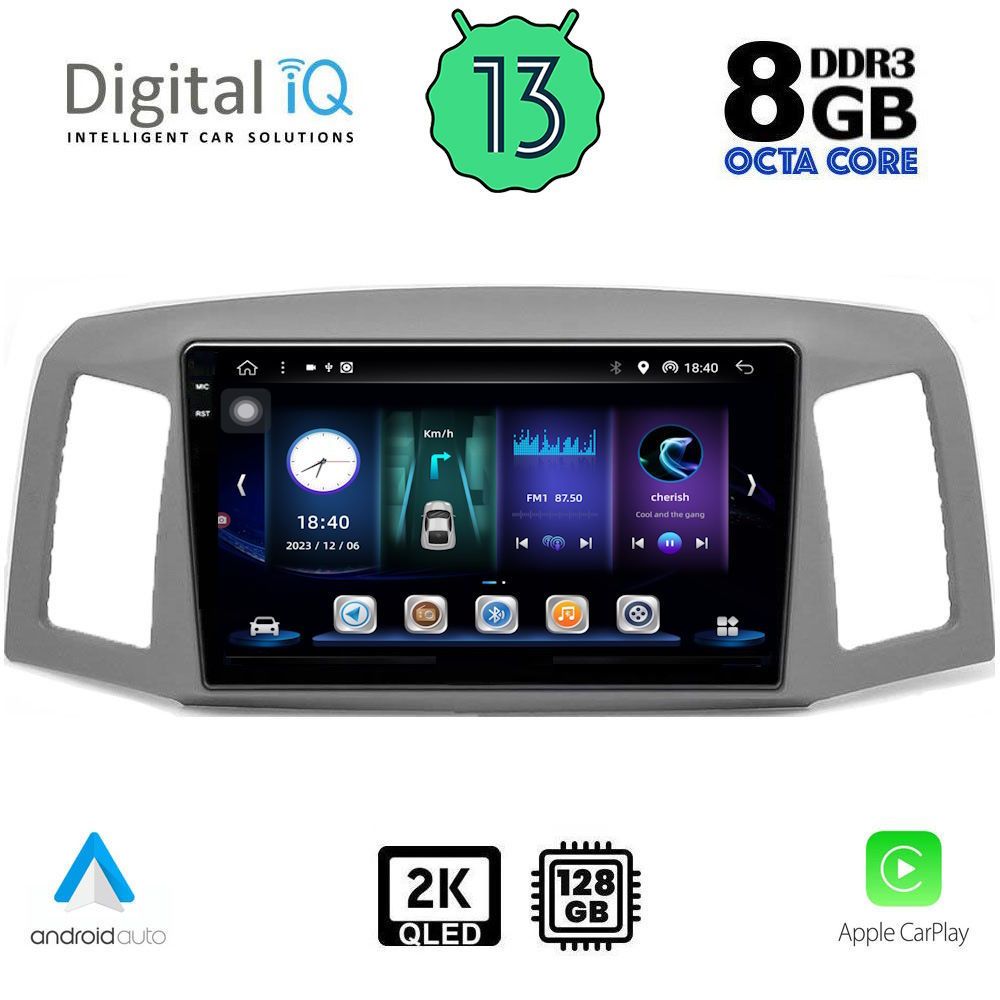 DIGITAL IQ BXD 11281_CPA (10inc) MULTIMEDIA TABLET OEM JEEP GRAND CHEROKEE mod. 2005-2007