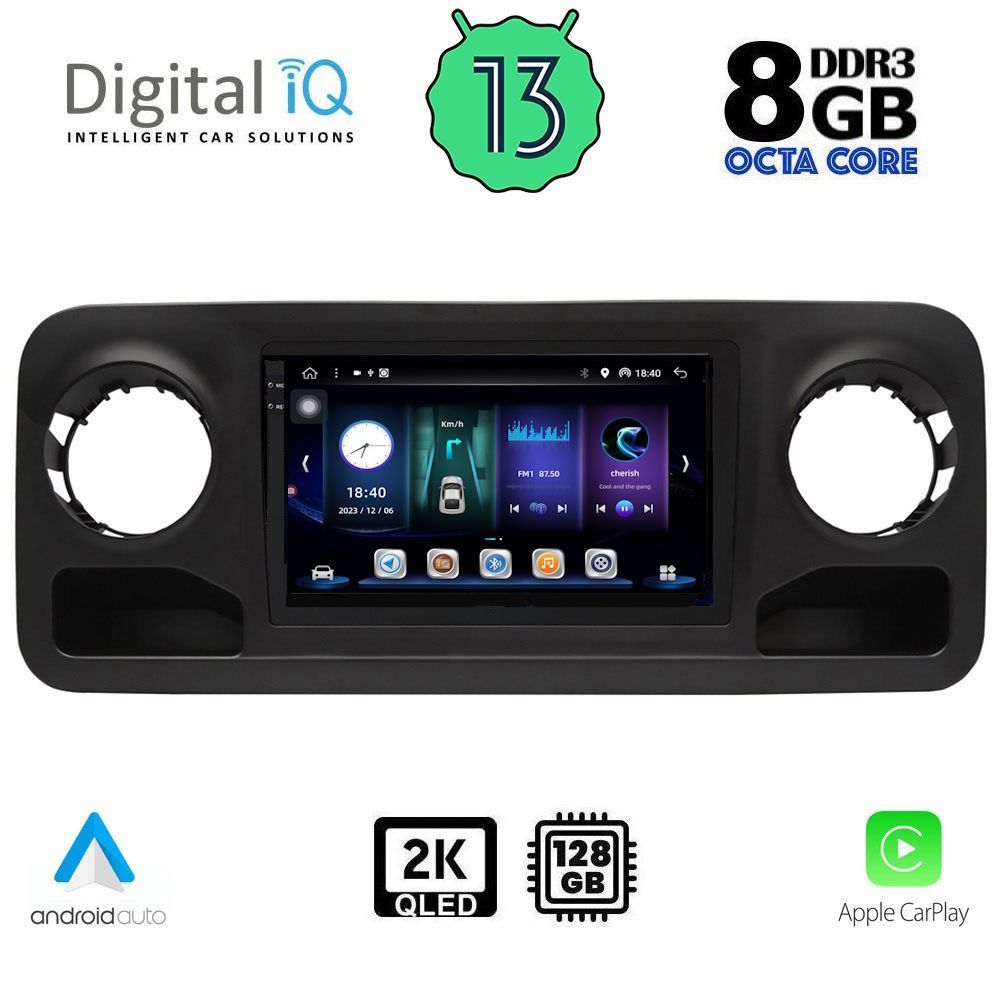 DIGITAL IQ BXD 11424_CPA (10inc) MULTIMEDIA TABLET OEM MERCEDES SPRINTER mod. 2018&gt;