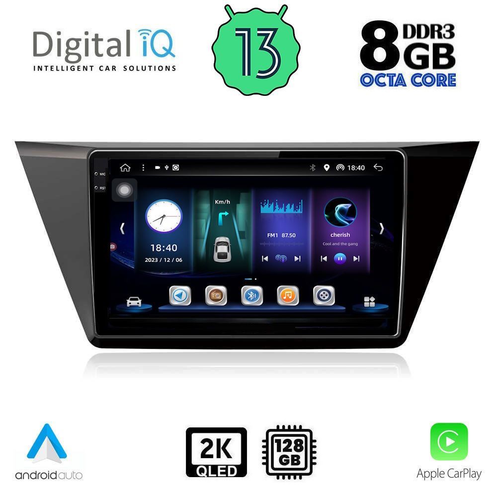 DIGITAL IQ BXD 11769_CPA (10inc) MULTIMEDIA TABLET OEM VW TOURAN mod. 2016&gt;