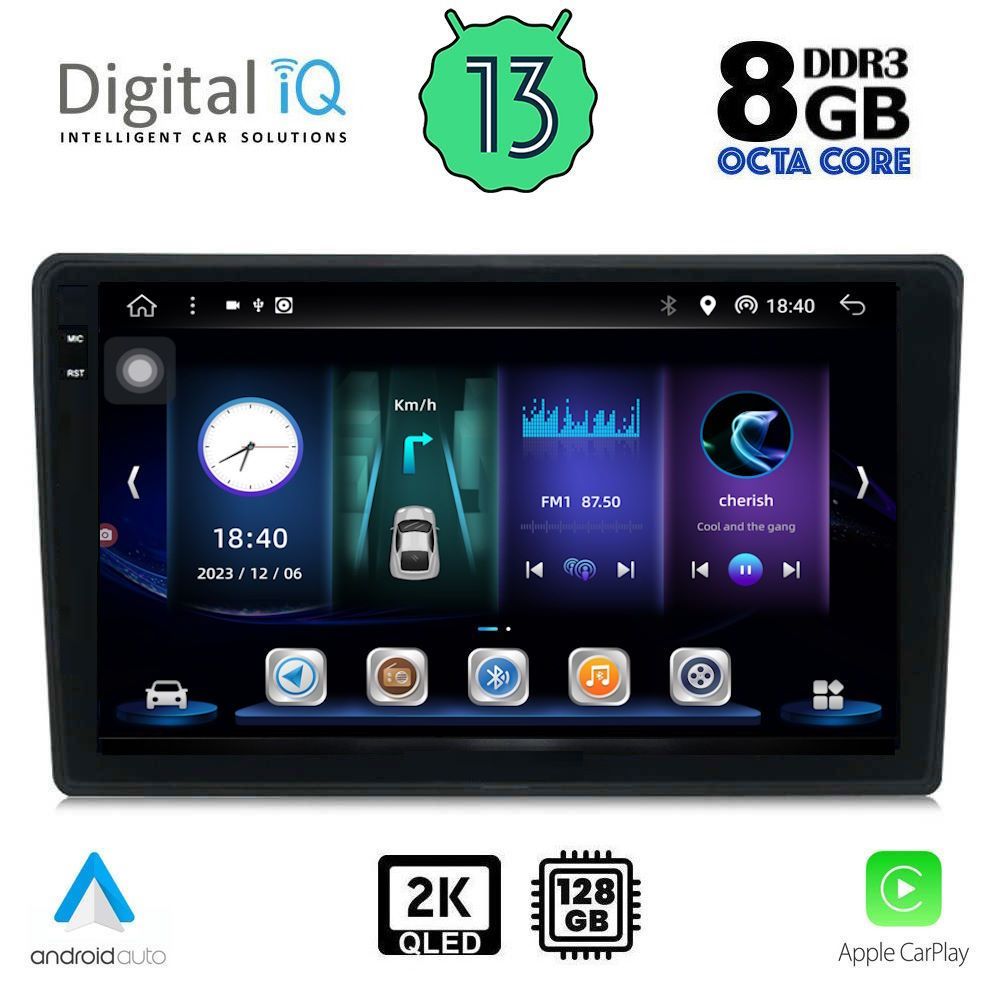 DIGITAL IQ BXD 11086_CPA (10inc) MULTIMEDIA TABLET OEM CITROEN C4 - DS4 mod. 2018&gt;