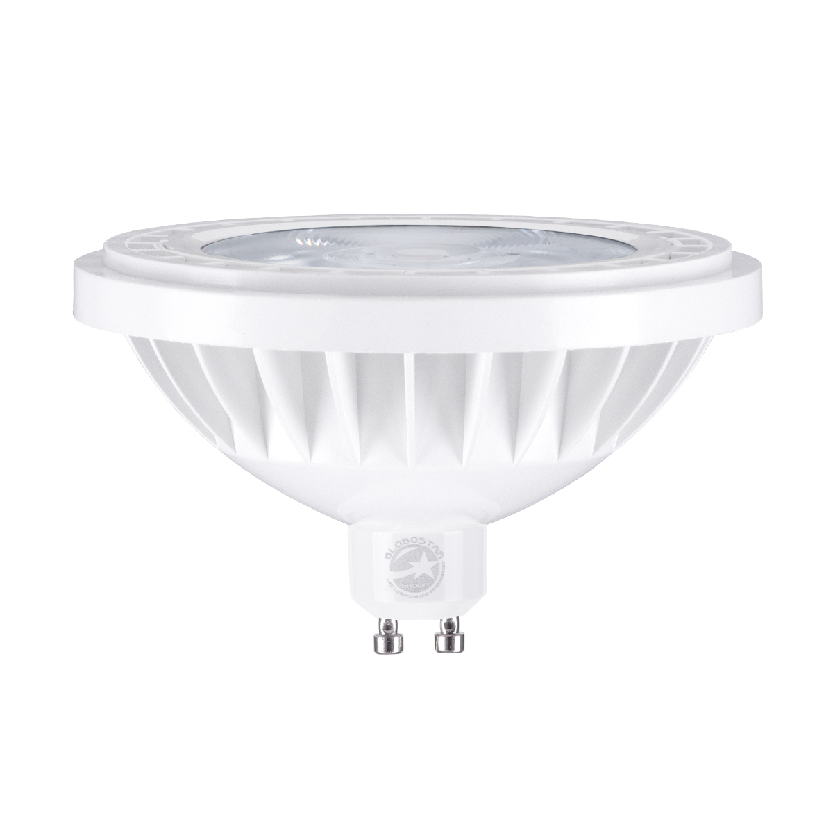 GloboStar® 60133 Σποτ LED GU10 AR111 15W 1455lm 12° AC 220-240V IP20 Φ11 x Υ6.6cm Φυσικό Λευκό 4500K Dimmable - 3 Χρόνια Εγγύηση