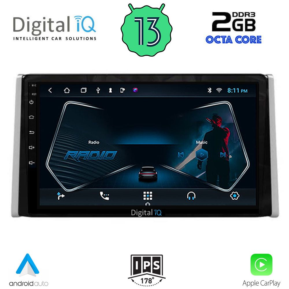 DIGITAL IQ RTC 5734_CPA (10inc) MULTIMEDIA TABLET OEM TOYOTA RAV 4 mod. 2019>