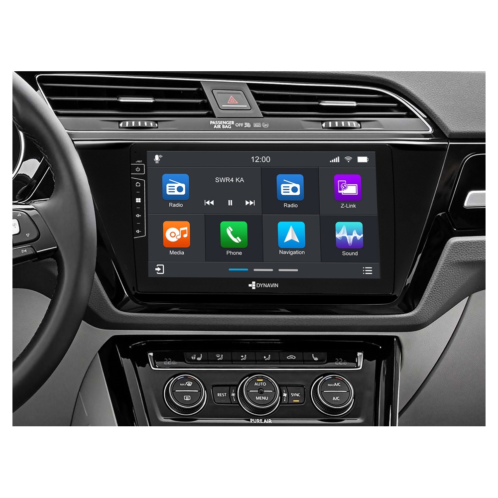 Dynavin d8 Series Οθόνη vw Touran 2015-> 10.1 Android Navigation Multimedia Station u-d8-40-prm