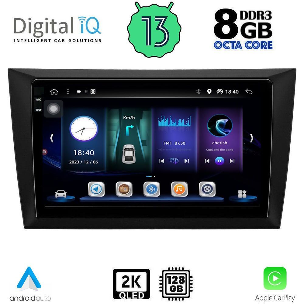 DIGITAL IQ BXD 11746_CPA (9inc) MULTIMEDIA TABLET OEM GOLF 6 mod. 2009-2012