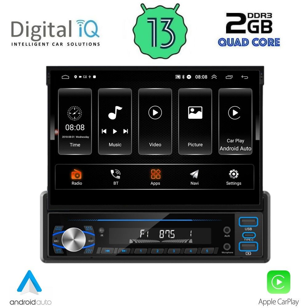 DIGITAL IQ TOP 230_CPA (7"_DECK) MULTIMEDIA 1DIN