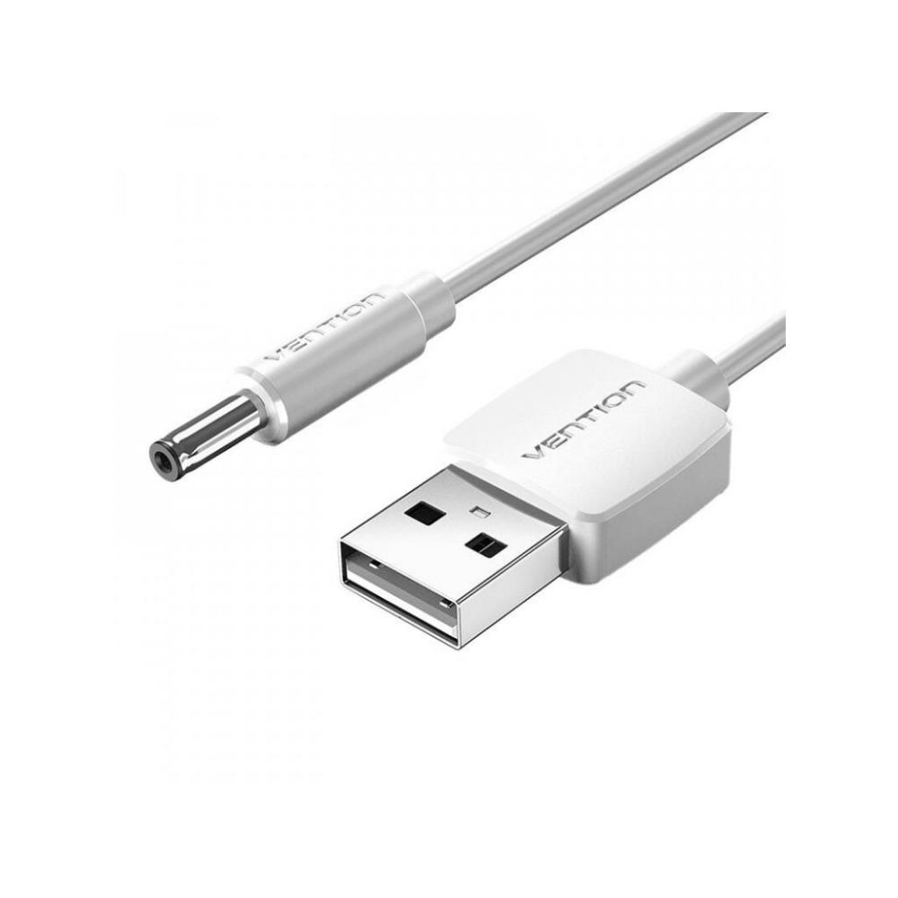 VENTION USB to DC 3.5mm Barrel Jack Power Cable 1.5M White (CEXWG) (VENCEXWG)