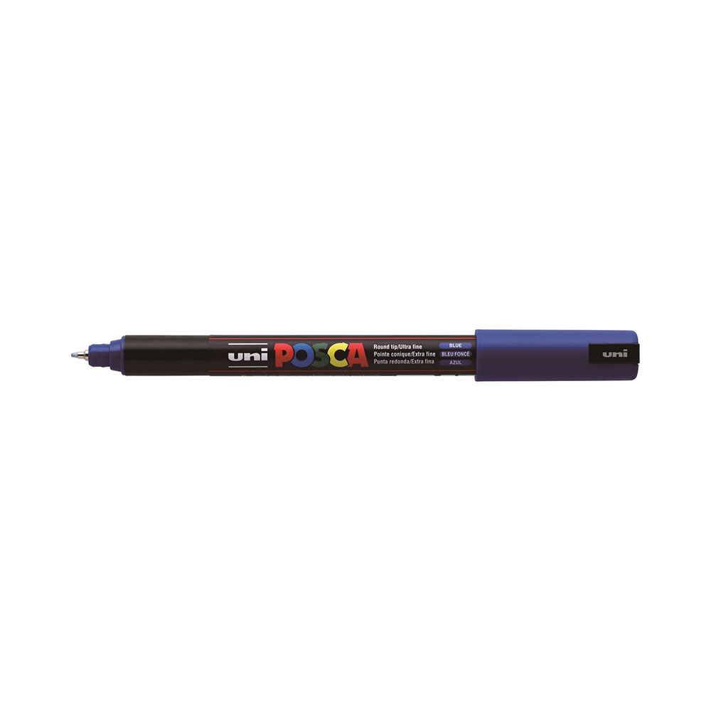 Uni-Ball Μαρκαδοροι Posca Pc-1Mr Extra Fine Blue (PC1MREXFBL) (UNIPC1MREXFBL)