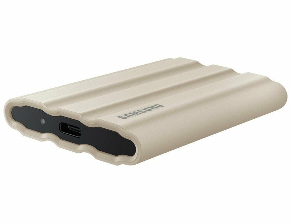 Samsung Portable SSD T7 Shield USB 3.2 Gen 2 1TB Beige (MU-PE1T0K/EU) (SAMMUPE1T0KEU)