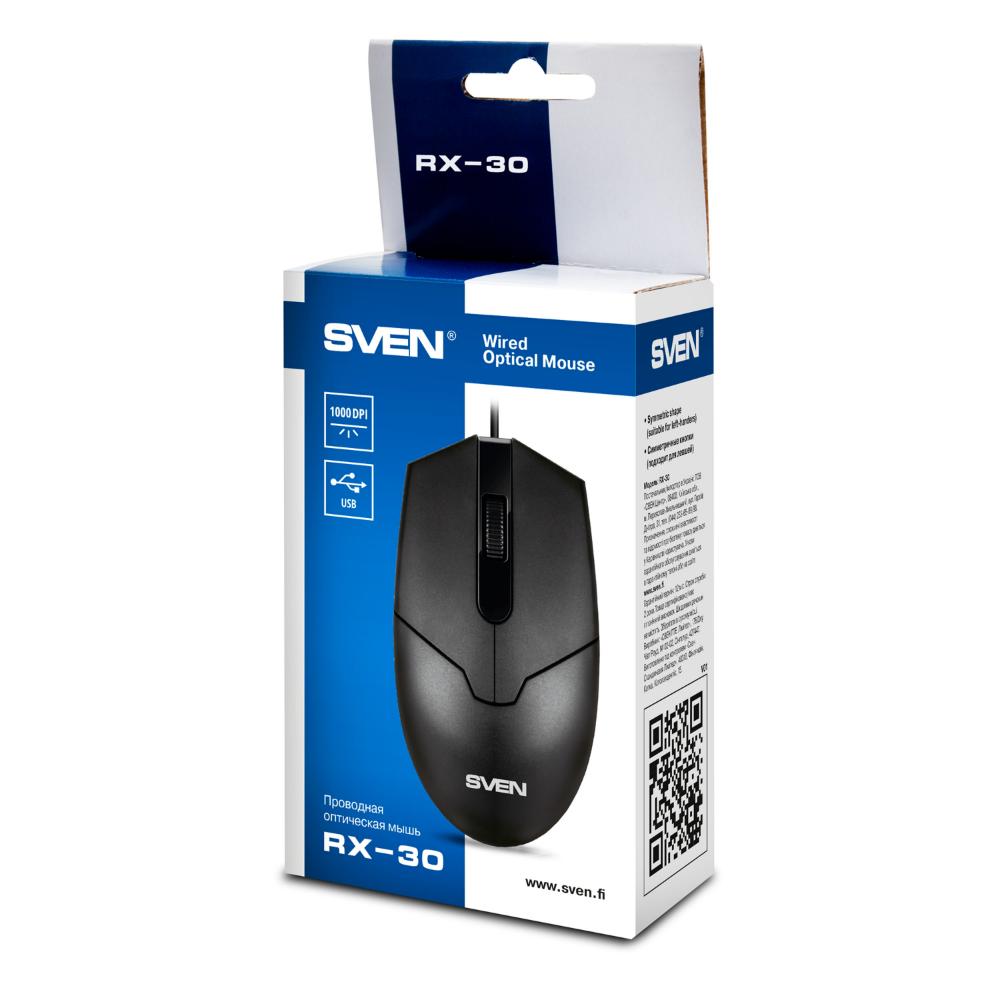 Sven Mouse RX-30 Black (SV-018214)