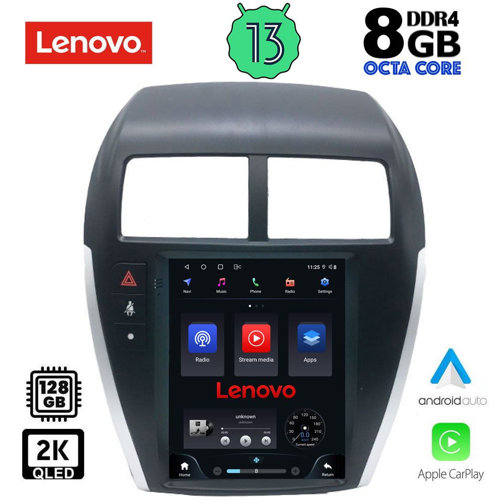 LENOVO SSW 10952_CPA TESLA STYLE OEM MITSUBISHI ASX mod. 2009&gt;