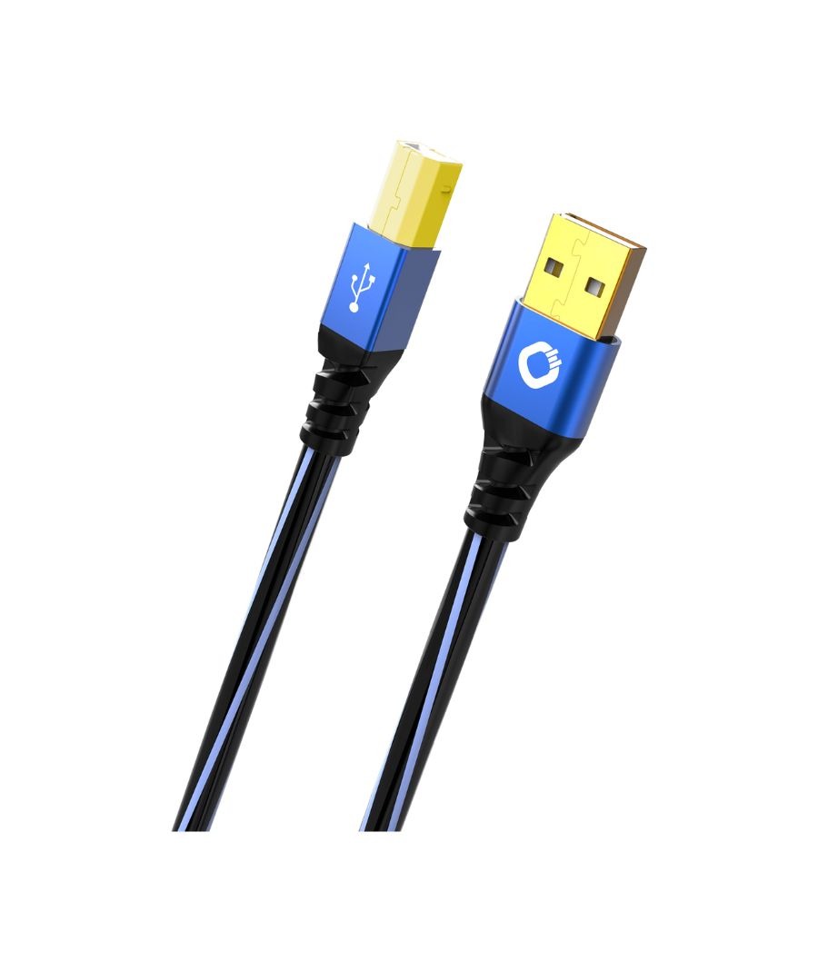 Oehlbach USB Plus B Καλώδιο USB 2.0 Type A σε Type B 1m (Τεμάχιο) 23901
