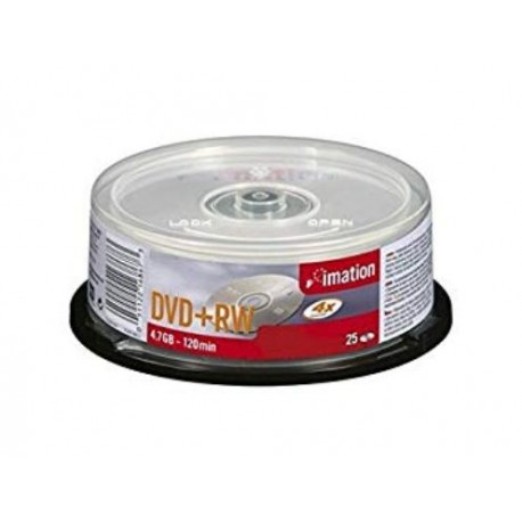 Imation DVD+RW Rewritable Disk 4x Speed 120min 4.7Gb Ref 16867 Pack of 25
