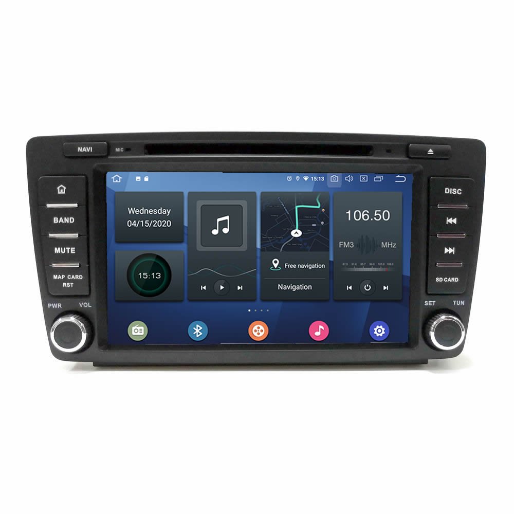 Bizzar Skoda Octavia/yeti Android 10.0 4core Navigation Multimedia u-bl-r4-Sk03