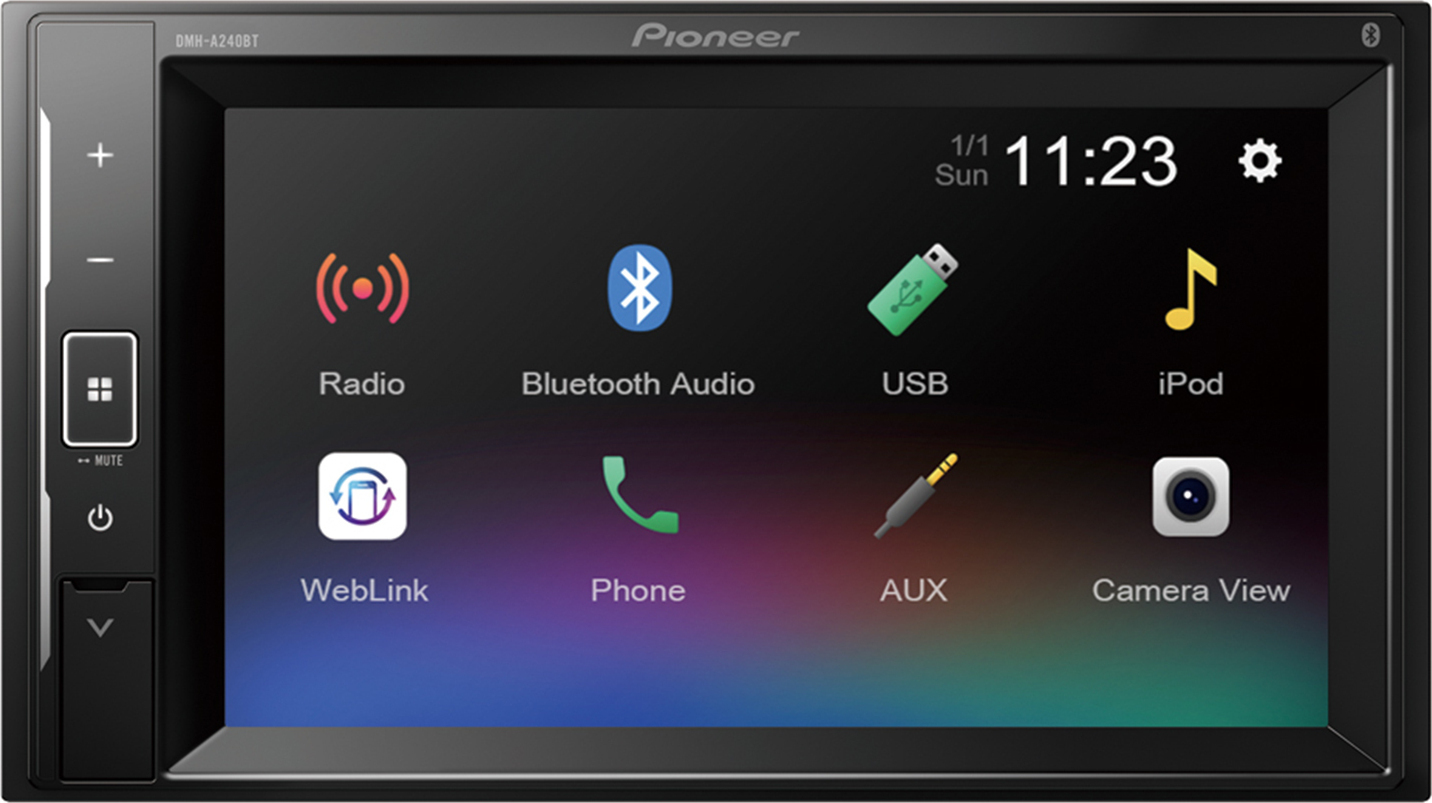 PIONEER DMH-A240BT * 6,2'' BLUETOOTH/USB ΥΠΟΣΤΗΡΊΖΕΙ MIRRORING ΝΕΟ ΜΟΝΤΕΛΟ