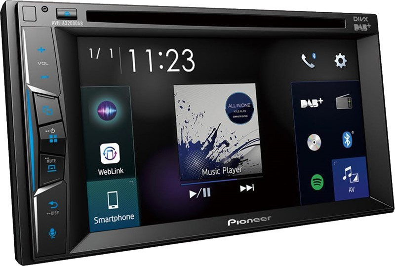 pioneer AVH-A3200DAB. 2-Din 6.2"