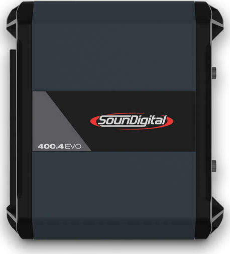 soundigital SD 400.4 EVO4.0 - Τετρακάναλος ενισχυτής 4 x 112 W RMS @ 2Ω