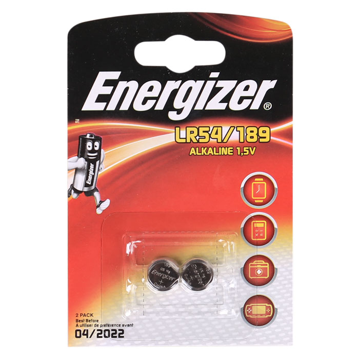 ENERGIZER LR54/189/2ΤΕΜ PHOTO ALKALINE COIN F016058