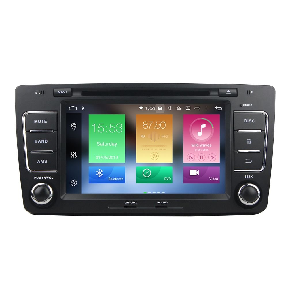 Bizzar Skoda Octavia 5 Android pie 9.0 8core Navigation Multimedia u-bl-8c-Sk03