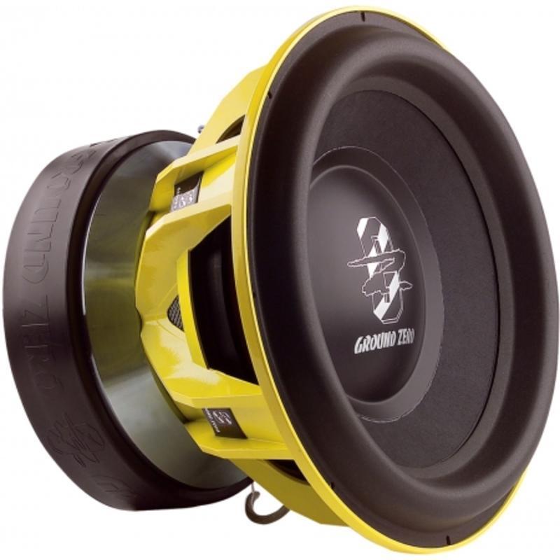 Ground Zero Gzpw 15spl 38 cm / 15" Subwoofer - 2 x 1 ohm - 10000 w spl Power Άμεση Παράδοση